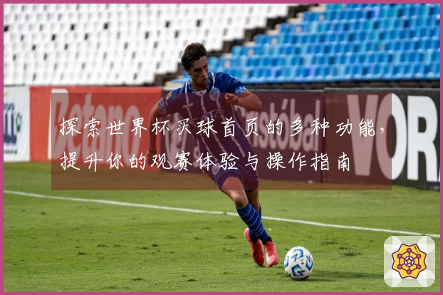 探索世界杯买球首页的多种功能，提升你的观赛体验与操作指南